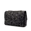 Chanel Paris Shanghai Jumbo Tweed Strass Embellished Pudong Double Flap Secondhand