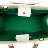 Bvlgari Casablanca Apres Tennis Perforated Calfskin Satchel Secondhand