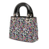 Dior Mini Multicolor Metallic Fabric and Patent Leather Lady Dior Secondhand