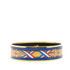 Secondhand Hermès Wide French Flag Enamel Bangle 65