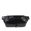 Prada Crinkled Calfskin Buckle Messenger Bag Secondhand