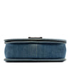 Chanel Old Medium Quilted Denim Boy Flap Secondhand