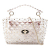 Valentino Medium PVC Rockstud Spike Satchel Secondhand