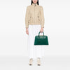 Prada Large Saffiano Lux Promenade Satchel Secondhand