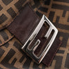 Fendi Zucca Canvas Double Flap Mamma Secondhand