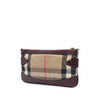 Burberry House Check Canvas Bridle Peyton Crossbody Secondhand