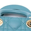 Secondhand Dior Micro Lambskin Cannage Lady Dior