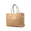 Gucci Large GG Denim Ophidia Tote Secondhand