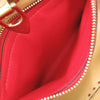 Valentino Small Leopard Printed Canvas Rockstud Trapeze Satchel Secondhand