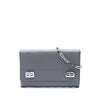 Prada Saffiano Cuir Twist Lock Chain Flap Secondhand