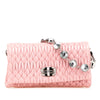 Secondhand Miu Miu Matelasse Nappa Crystal Chain Satchel