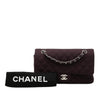 Chanel Medium Classic Jersey Double Flap Secondhand
