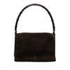 Gucci Suede Bamboo Handbag Secondhand