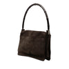 Gucci Suede Bamboo Handbag Secondhand