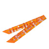 Hermès Bolduc Au Carre Silk Twilly Scarf Secondhand