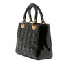 Dior Medium Patent Cannage Lady Dior Secondhand