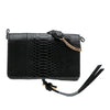 Stella McCartney Snakeskin Embossed Faux Leather Flo Crossbody Secondhand