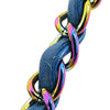 Chanel Medium Classic Lambskin Rainbow Hardware Double Flap Secondhand