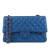 Chanel Medium Classic Lambskin Rainbow Hardware Double Flap Secondhand
