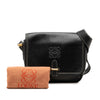 LOEWE Leather Anagram Crossbody Secondhand
