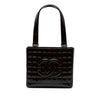 Chanel CC Chocolate Bar Patent Shoulder Bag Secondhand