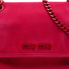 Miu Miu Canvas Canapa Chain Flap Crossbody Secondhand
