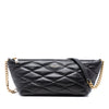 Saint Laurent Mini Quilted Lambskin Sade Shoulder Bag Secondhand