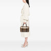 Fendi Zucchino Crystal Boston Bag Secondhand