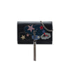 Saint Laurent Calfskin Cloud Star Applique Classic Monogram Kate Tassel Wallet on Chain Secondhand