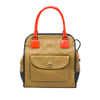 LOEWE Tricolor Leather Anagram Oro Handbag Secondhand
