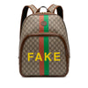 Secondhand Gucci Medium GG Supreme Fake Not Backpack