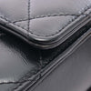 Chanel Mini CC Quilted Shiny Calfskin Round Moon Messenger Flap Secondhand