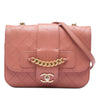 Chanel Small Quilted Sheepskin Front Chain Flap Secondhand