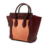 Celine Micro Bicolor Calfskin Luggage Tote Secondhand