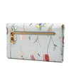 Miu Miu Goatskin Floral Print Envelope Wallet Secondhand