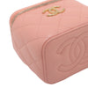 Chanel Mini CC Quilted Lambskin Vanity Case With Chain Secondhand