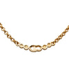 Dior Gold Plated CD Logo Pendant Necklace Secondhand