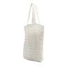 Prada Raffia Effect Crochet Logo Embroidered Tote Secondhand