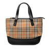 Burberry Haymarket Check Canvas Handbag Secondhand