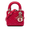 Secondhand Dior DiorAmour Micro Lambskin Cannage Lady Dior