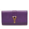 Saint Laurent Leather Chyc Ligne Clutch Secondhand