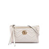 Secondhand Gucci Small GG Marmont Matelasse Calfskin Double Zip Pochette Crossbody