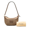 LOEWE Anagram Canvas Shoulder Bag Secondhand