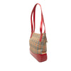 Burberry Haymarket Check Canvas Tote Secondhand
