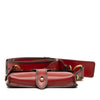Dior Mini Leather D Bee Saddle Bag Secondhand