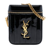 Saint Laurent Patent Vicky Vanity Bag Secondhand