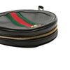 Gucci Leather Web Ophidia Round Clutch Secondhand