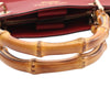 Gucci Medium Calfskin Bamboo Shopper Satchel Secondhand
