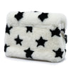 Saint Laurent Star Printed Shearling Loulou Crossbody Secondhand