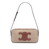 Celine Canvas and Calfskin Cuir Triomphe Camera Shoulder Bag Secondhand